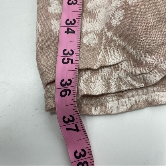 Lea Rigoli printed Italian linen shift dress M - Picture 6 of 7